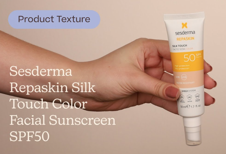 Sun Protection with Colour Sesderma REPASKIN Spf 50 50 ml Silky
