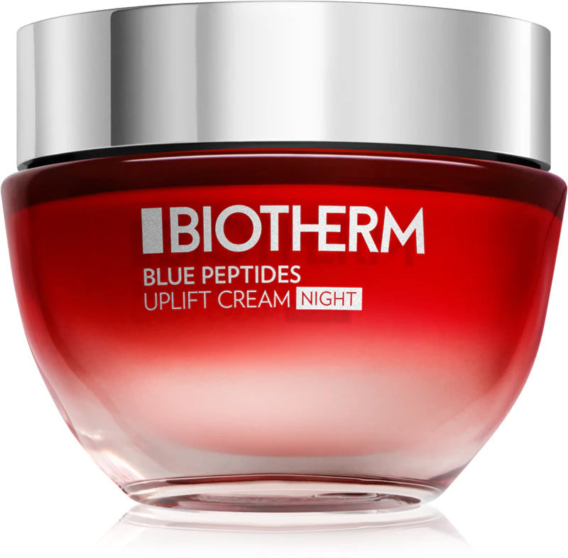 Natcreme mod aldring Biotherm Blue Peptides Uplift 50 ml Opstrammende