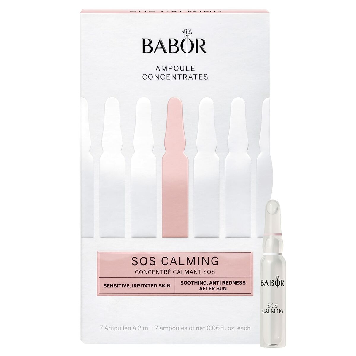 Facial Treatment Babor Sos Calming 7x2 ml.