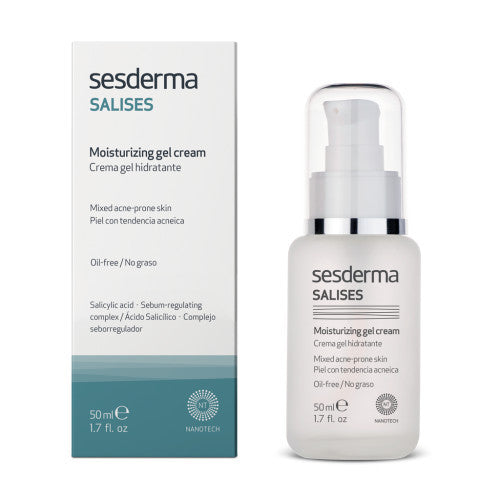 Moisturising gel cream Sesderma Salises Combination Skin 50 ml